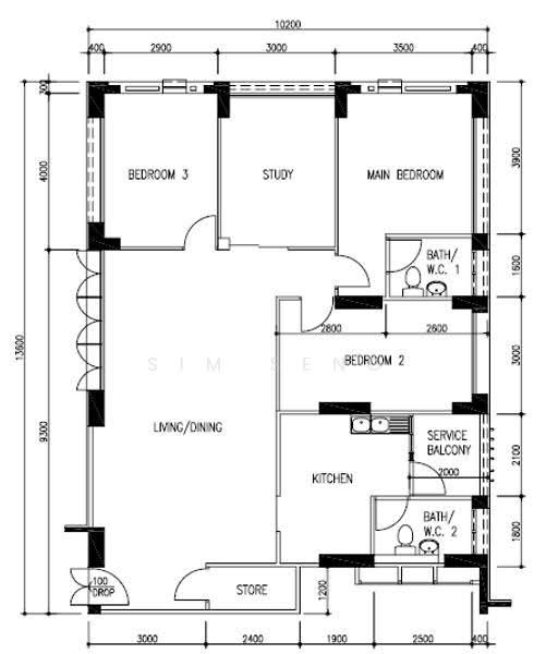 768 Pasir Ris Street 71, 768 Pasir Ris Street 71, Pasir Ris / Tampines, 3 Bedrooms, 1,378 sqft, HDB Flat For Sale, by Sim Seng, 500286831 - PropertyGuru.com.sg