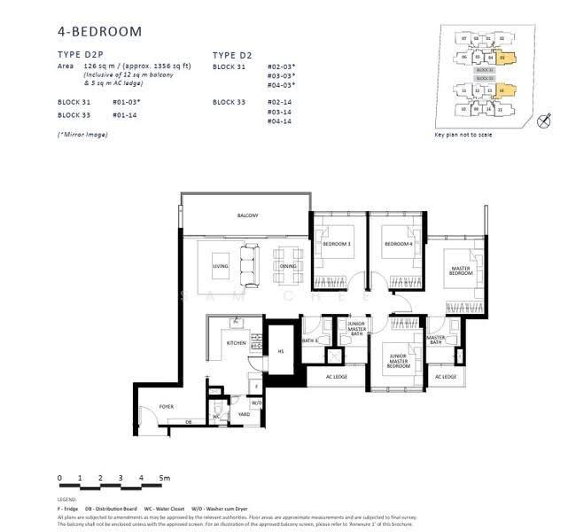 The Lilium, 31 How Sun Road, Hougang / Punggol / Sengkang, 4 Bedrooms, 1,356 sqft, Condominium For Sale, by Sam Chee, 500286840 - PropertyGuru.com.sg