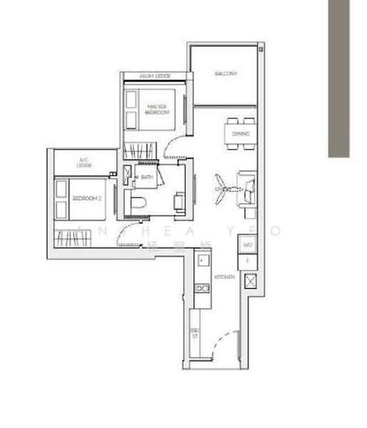 The Woodleigh Residences, 21 Bidadari Park Drive, Macpherson / Potong Pasir, 2 Bedrooms, 570 sqft, Apartment For Sale, by Anthea Yeo 杨丽娇, 500286902 - PropertyGuru.com.sg