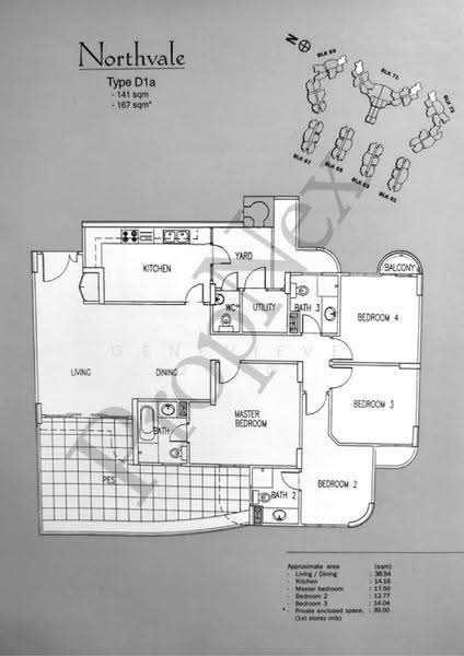 Northvale, 61 Choa Chu Kang Loop, Dairy Farm / Bukit Panjang / Choa Chu Kang, 4 Bedrooms, 1,517 sqft, Condominium For Sale, by Genevieve Dong, 500286906 - PropertyGuru.com.sg