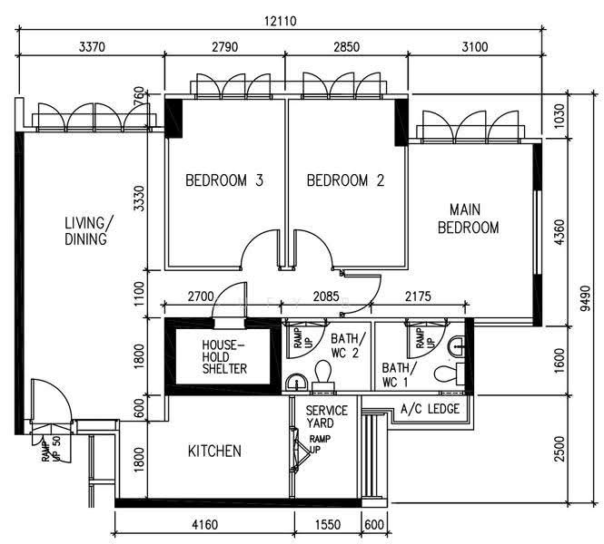 463C Sembawang Drive, 463C Sembawang Drive, Sembawang / Yishun, 3 Bedrooms, 990 sqft, HDB Flat For Sale, by Sufy B., 500286929 - PropertyGuru.com.sg