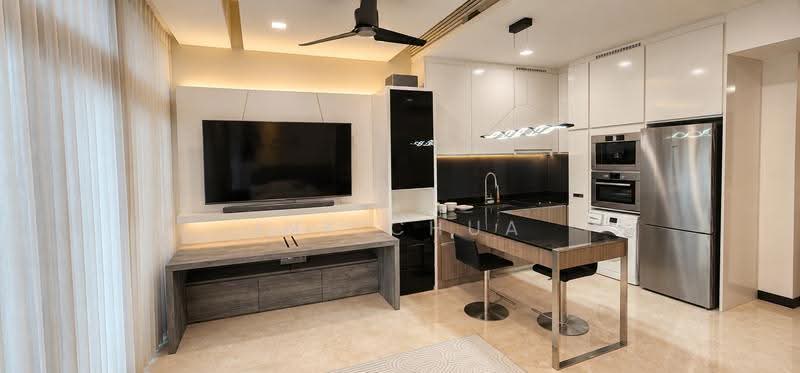 Seahill, West Coast Crescent, Buona Vista / West Coast / Clementi New Town, 2 Bedrooms, 786 sqft, Condominium For Sale, by Ink Chua, 500286971 - Living Room - PropertyGuru.com.sg