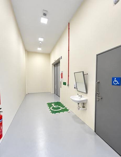 Warehouse Dormitory or Corporate Office Whole Building for Rent near Tai Seng, Hougang / Punggol / Sengkang, 21,035 sqft, Dormitory For Rent, by Jane Tan, 500286976 - Corridor - CommercialGuru.com.sg