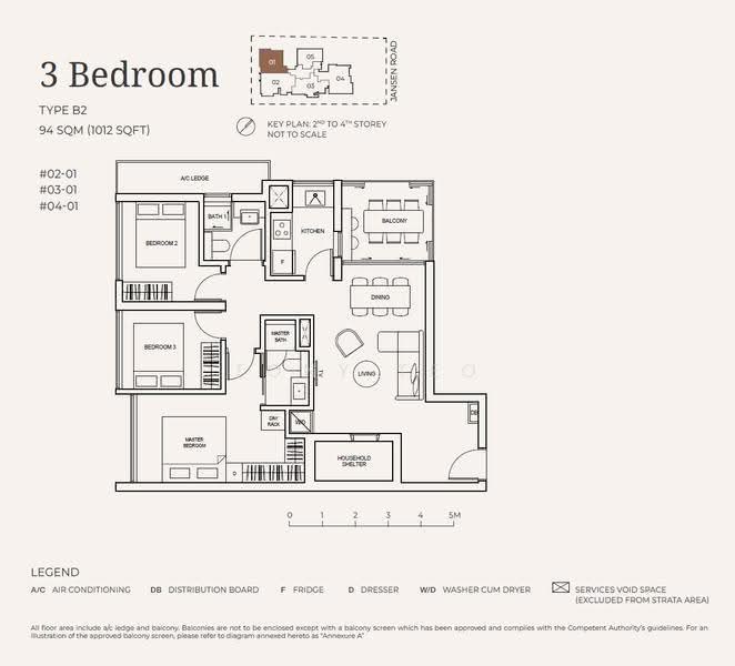 Jansen House, 25 Jansen Road, Hougang / Punggol / Sengkang, 3 Bedrooms, 1,012 sqft, Condominium For Sale, by Tony Teo, 500287004 - PropertyGuru.com.sg