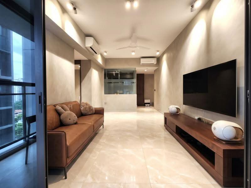 Kent Ridge Hill Residences, 66 South Buona Vista Road, Buona Vista / West Coast / Clementi New Town, 3 Bedrooms, 1,076 sqft, Condominium For Sale, by Sherlyn Neoh, 500287014 - Living Room - PropertyGuru.com.sg