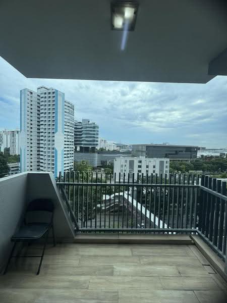 J Gateway, Boon Lay / Jurong / Tuas, 1 Bedroom, 506 sqft, Condominium For Rent, by Ng Kang Seng, 500287054 - Balcony - PropertyGuru.com.sg