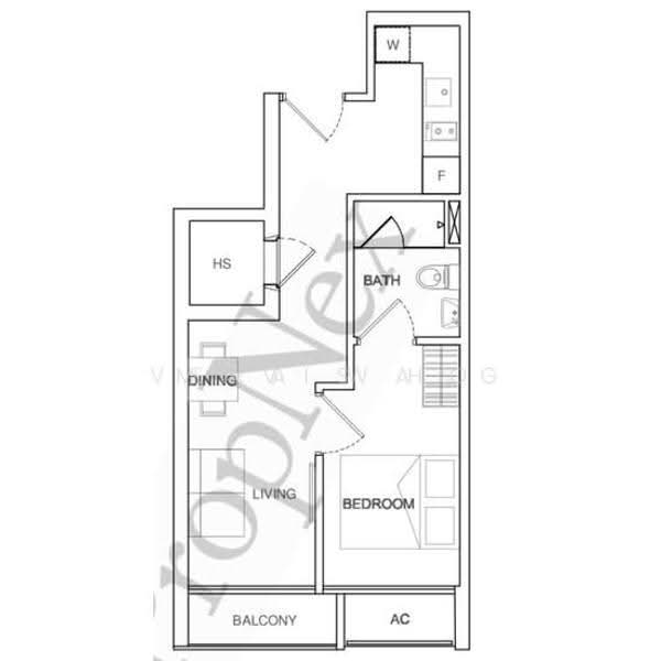 Presto @ Upper Serangoon, 528 Upper Serangoon Road, Hougang / Punggol / Sengkang, 1 Bedroom, 420 sqft, Condominium For Sale, by Mavis Ho, 500287092 - PropertyGuru.com.sg