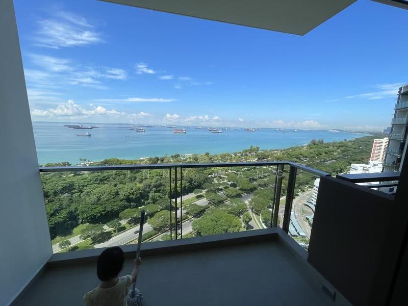 Seaside Residences, 16 Siglap Link, East Coast / Marine Parade, 2 Bedrooms, 786 sqft, Apartment For Rent, by Jinny Wang, 500287106 - Balcony - PropertyGuru.com.sg