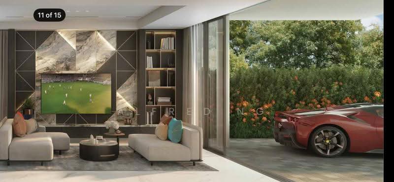 Villas @ Old Tampines Road, 30 Old Tampines Road, Pasir Ris / Tampines, 5 Bedrooms, 4,166 sqft, Semi-Detached House For Sale, by Alfred Ng, 500287158 - Living Room - PropertyGuru.com.sg