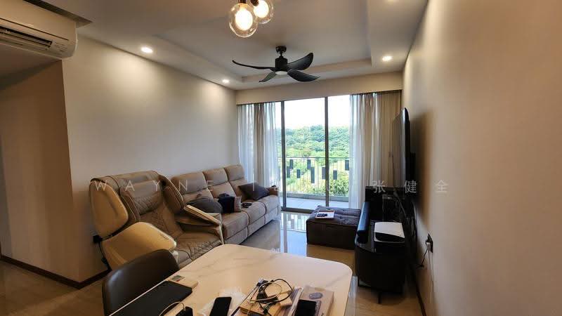 FLO Residence, Punggol Field Walk, Hougang / Punggol / Sengkang, 3 Bedrooms, 1,012 sqft, Condominium For Sale, by Wayne Teau 张健全, 500287171 - Living Room - PropertyGuru.com.sg