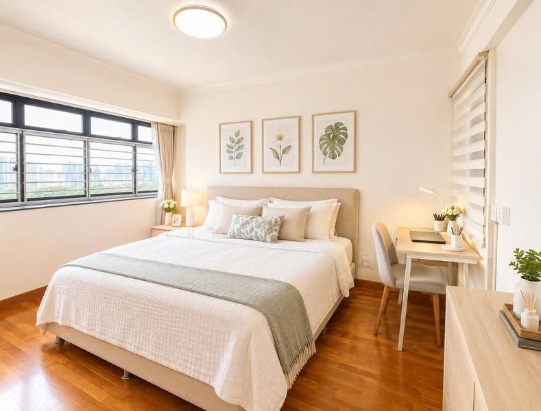 462 Clementi Avenue 3, 462 Clementi Avenue 3, Buona Vista / West Coast / Clementi New Town, 3 Bedrooms, 969 sqft, HDB Flat For Sale, by Tracy Lai, 500287195 - Bedroom - PropertyGuru.com.sg