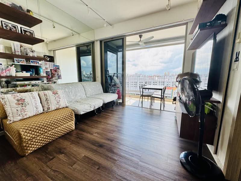 Sol Acres, 6 Choa Chu Kang Grove, Dairy Farm / Bukit Panjang / Choa Chu Kang, 1 Bedroom, 495 sqft, Condominium For Sale, by Fifi Huang, 500287198 - Living Room - PropertyGuru.com.sg