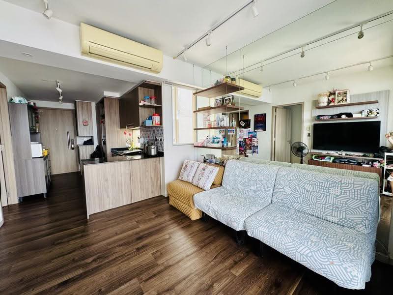 Sol Acres, 6 Choa Chu Kang Grove, Dairy Farm / Bukit Panjang / Choa Chu Kang, 1 Bedroom, 495 sqft, Condominium For Sale, by Fifi Huang, 500287198 - Living Room - PropertyGuru.com.sg