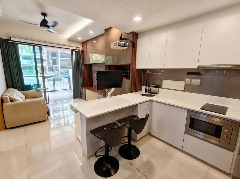 Ripple Bay, 8 Pasir Ris Link, Pasir Ris / Tampines, 1 Bedroom, 614 sqft, Condominium For Rent, by Wong Boon Keng, 500287251 - Living Room - PropertyGuru.com.sg