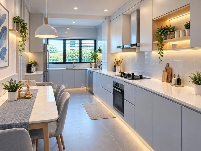 Blk 276 Tampines St 22, 22, 2 Bedrooms, 797 sqft, HDB Flat For Sale, by Sumiah Buang, 500287281 - Kitchen - PropertyGuru.com.sg