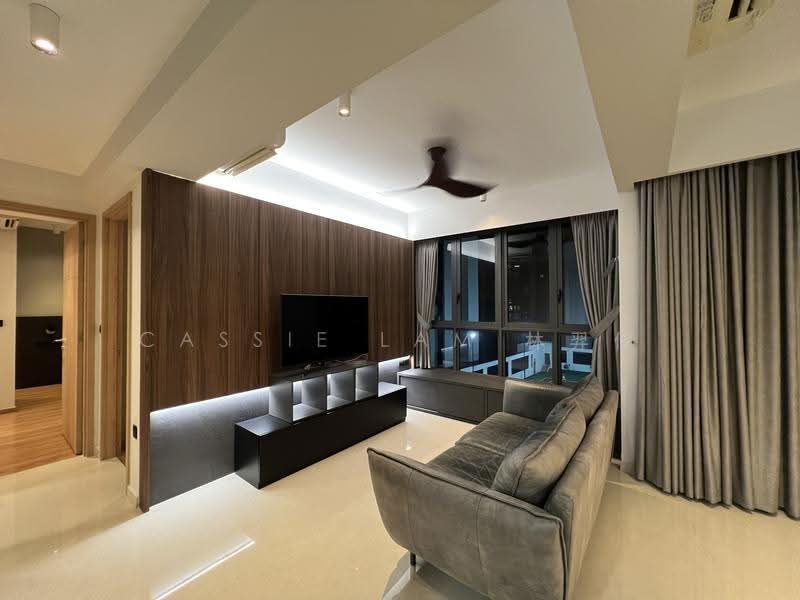 Hundred Palms Residences, 266 Yio Chu Kang Road, Hougang / Punggol / Sengkang, 3 Bedrooms, 1,055 sqft, Condominium For Rent, by Cassie Lam 林羿伶, 500287290 - Living Room - PropertyGuru.com.sg