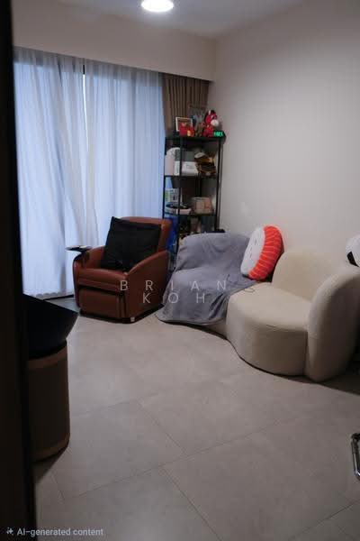 Lentor Modern, 3 Lentor Central, Mandai / Upper Thomson, 1 Bedroom, 527 sqft, Condominium For Sale, by Brian Koh, 500287300 - Living Room - PropertyGuru.com.sg