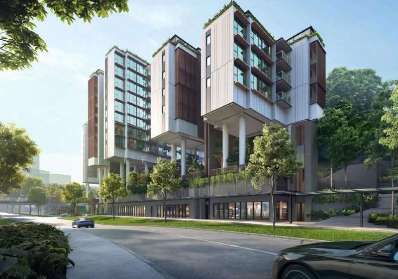 The Hill @ One-North, 15 Slim Barrack Rise, Buona Vista / West Coast / Clementi New Town, 3 Bedrooms, 1,023 sqft, Condominium For Rent, by Kelly Lin, 500287307 - Exterior - PropertyGuru.com.sg