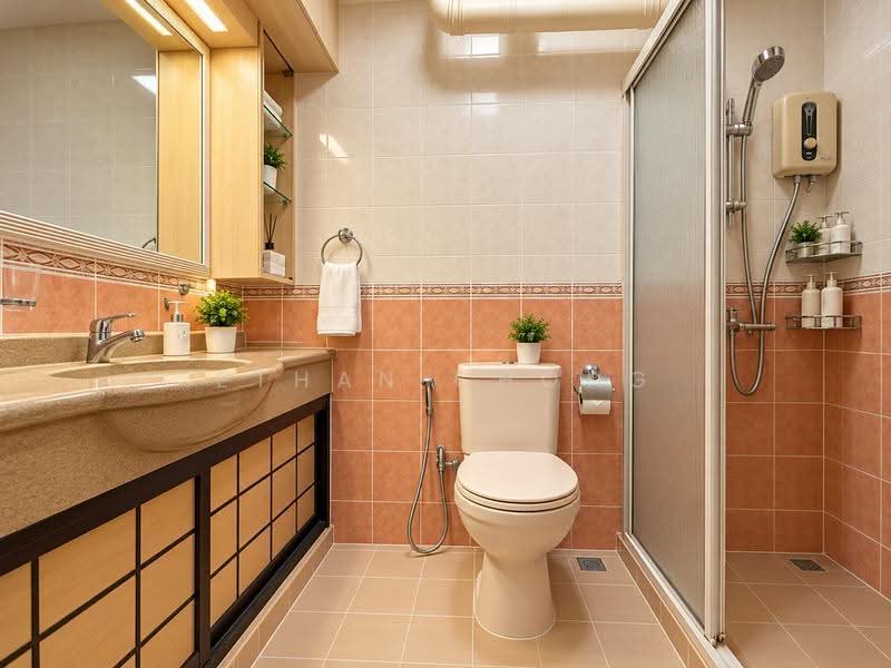 689A Choa Chu Kang Drive, 689A Choa Chu Kang Drive, Dairy Farm / Bukit Panjang / Choa Chu Kang, 3 Bedrooms, 969 sqft, HDB Flat For Sale, by Ethan Chong, 500287316 - Bathroom - PropertyGuru.com.sg