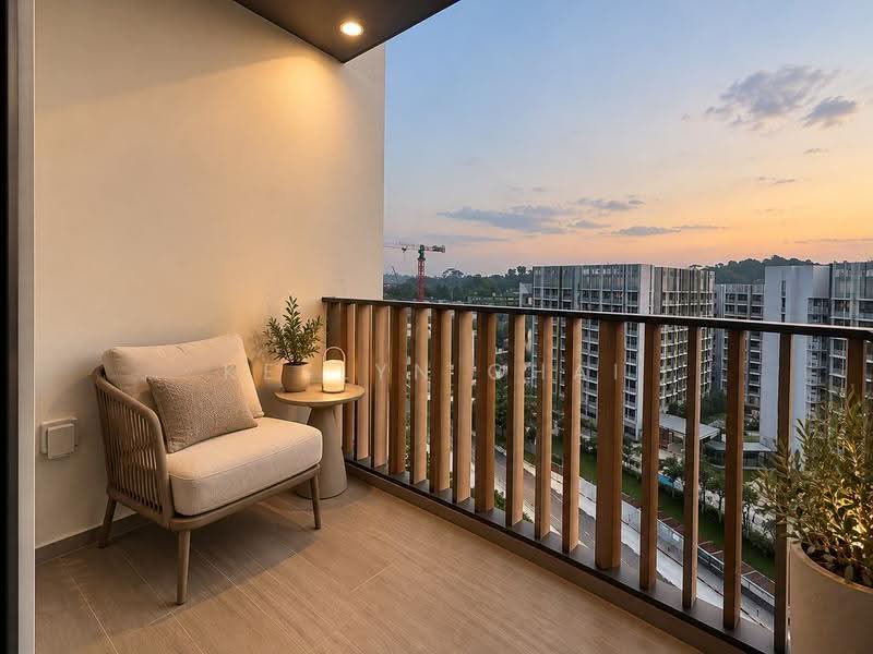 Norwood Grand, Admiralty / Woodlands, 2 Bedrooms, 667 sqft, Condominium For Rent, by Keslyn Chai, 500287341 - Balcony - PropertyGuru.com.sg