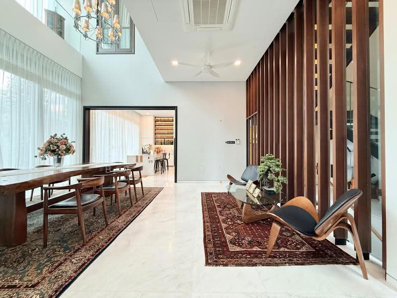 **LANDED7772** @ RARE DESIGNER SEA-VIEW SANCTUARY, Pasir Ris / Tampines, 8 Bedrooms, 7,000 sqft, Semi-Detached House For Sale, by Brandon Ng, 500287350 - Dining Room - PropertyGuru.com.sg