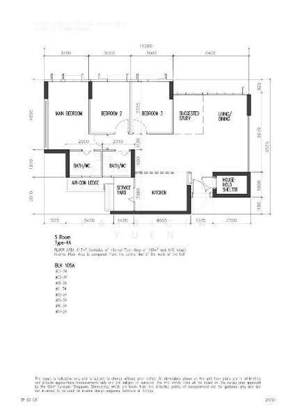 105A Bidadari Park Drive, 105A Bidadari Park Drive, Macpherson / Potong Pasir, 3 Bedrooms, 1,216 sqft, HDB Flat For Sale, by Patricia Yuen, 500287355 - PropertyGuru.com.sg