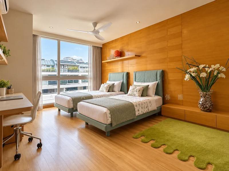 ✸BESIDE PARK✸MODERN DESIGN 2.5-STY+BASEMENT CORNER TER✸1KM OF MARIS STELLA HIGH & CEDAR PRI. SCHOOL✸, Chempaka Avenue Mulberry Belimbing Lichi Angsana Lorong Bunga Jalan Kemboja Butterfly Cedar Kenanga Kee Choe Wan Tho Wangi Siang Kuang Siak Kew Kwong Puay Hee Pheng Geck Pang Seng Setia Mulia Gembira Mesra Muhibbah Hiboran Kemajuan Happy Sennett East, Macpherson / Potong Pasir, 4 Bedrooms, 4,656 sqft, Corner Terrace For Sale, by Damian Tan 陈係赈, 500287405 - Bedroom 2 - PropertyGuru.com.sg