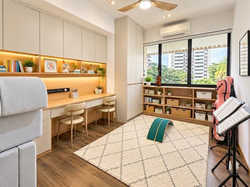 Hillcrest Arcadia, 251 Arcadia Road, Newton / Novena, 5 Bedrooms, 2,896 sqft, Condominium For Sale, by Martin Goh 吴伟楠, 500287449 - Music Room - PropertyGuru.com.sg