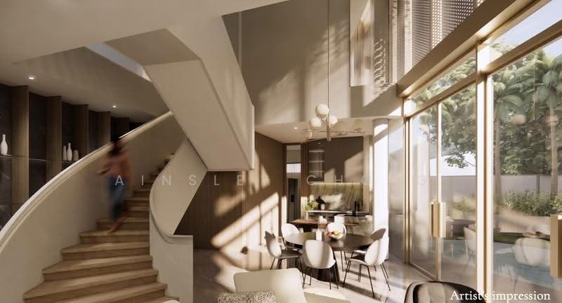 Brand New Semi Detached 6 Mins from Bartley MRT, Jalan Lokam, Tai Seng, Upper Paya Lebar Road, Hougang / Punggol / Sengkang, 6 Bedrooms, 6,910 sqft, Semi-Detached House For Sale, by Ainsley Chong, 500287537 - Dining Room - PropertyGuru.com.sg