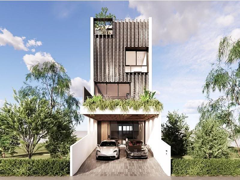 Brand New Freehold Terrace | Elevated Ground, Unblocked Rear View | Kembangan, Jalan Grisek, Jalan Senang, Jalan Kembangan, Jalan Selamat, Jalan Waringin, Jalan Sentosa, Lorong Melayu, Lorong Mydin, Kembangan MRT, Eunos / Geylang / Paya Lebar, 5 Bedrooms, 6,120 sqft, Terraced House For Sale, by Roy Lee, 500287577 - Exterior - PropertyGuru.com.sg