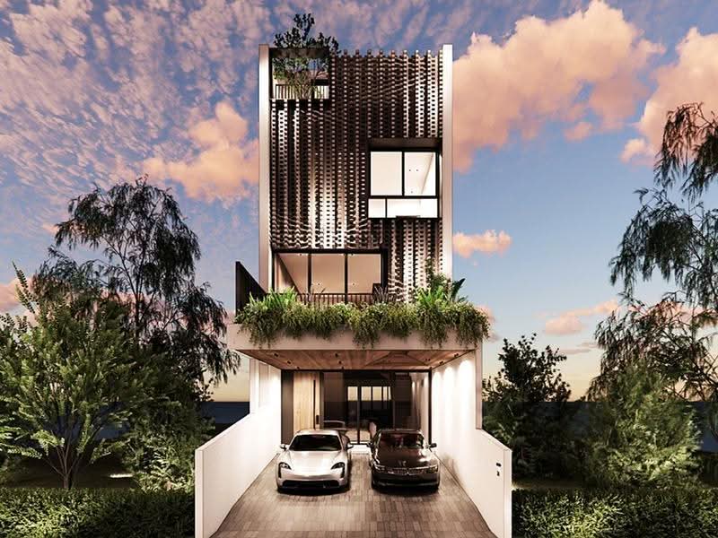 Brand New Freehold Terrace | Elevated Ground, Unblocked Rear View | Kembangan, Jalan Grisek, Jalan Senang, Jalan Kembangan, Jalan Selamat, Jalan Waringin, Jalan Sentosa, Lorong Melayu, Lorong Mydin, Kembangan MRT, Eunos / Geylang / Paya Lebar, 5 Bedrooms, 6,120 sqft, Terraced House For Sale, by Roy Lee, 500287577 - Exterior - PropertyGuru.com.sg