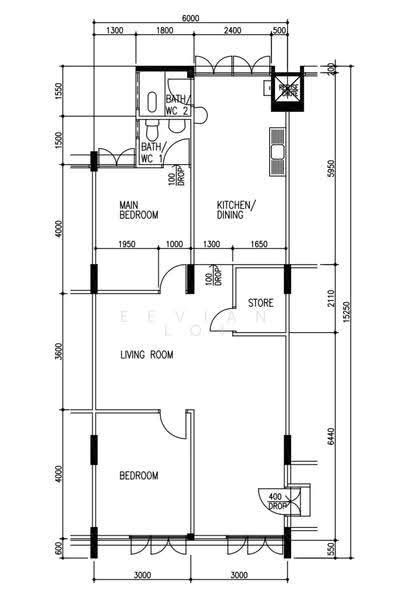 523 Ang Mo Kio Avenue 5, 523 Ang Mo Kio Avenue 5, Ang Mo Kio / Bishan / Thomson, 2 Bedrooms, 882 sqft, HDB Flat For Sale, by Eevian Loi, 500287612 - PropertyGuru.com.sg