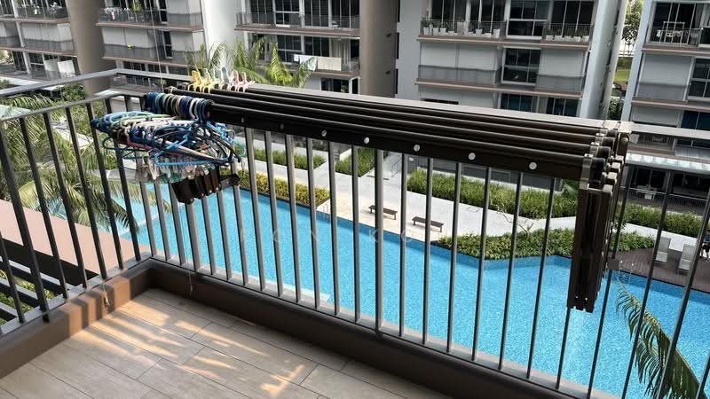CityLife @ Tampines, 57 Tampines Central 7, Pasir Ris / Tampines, 3 Bedrooms, 1,130 sqft, Condominium For Sale, by Ron Koh, 500287641 - Balcony - PropertyGuru.com.sg