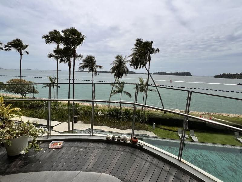Seascape @ Sentosa Cove, 55 Cove Way, Harbourfront / Telok Blangah, 4 Bedrooms, 2,680 sqft, Apartment For Rent, by David Foo, 500287646 - Balcony - PropertyGuru.com.sg
