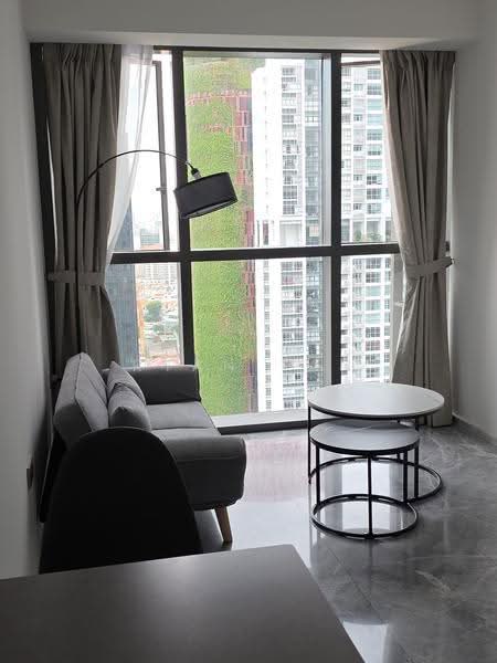 One Bernam, 1 Bernam Street, Chinatown / Tanjong Pagar, 1 Bedroom, 441 sqft, Condominium For Rent, by Ryan Tan, 500287669 - Living Room - PropertyGuru.com.sg