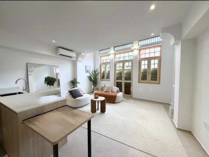 Atlassia, 30 Joo Chiat Place, East Coast / Marine Parade, 3 Bedrooms, 1,292 sqft, Conservation House For Sale, by Clarissa Tan, 500287673 - Living Room - PropertyGuru.com.sg