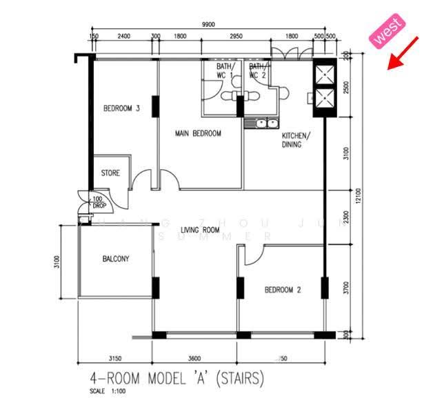 226 Bishan Street 23, 226 Bishan Street 23, Ang Mo Kio / Bishan / Thomson, 3 Bedrooms, 1,205 sqft, HDB Flat For Sale, by Zhang Zhou Jun Summer, 500287713 - PropertyGuru.com.sg
