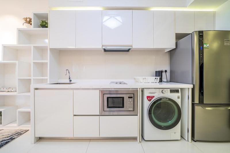 Sky Habitat, 9 Bishan Street 15, Ang Mo Kio / Bishan / Thomson, 2 Bedrooms, 711 sqft, Condominium For Rent, by Karen Tan, 500287719 - Fully equipped Kitchen - PropertyGuru.com.sg