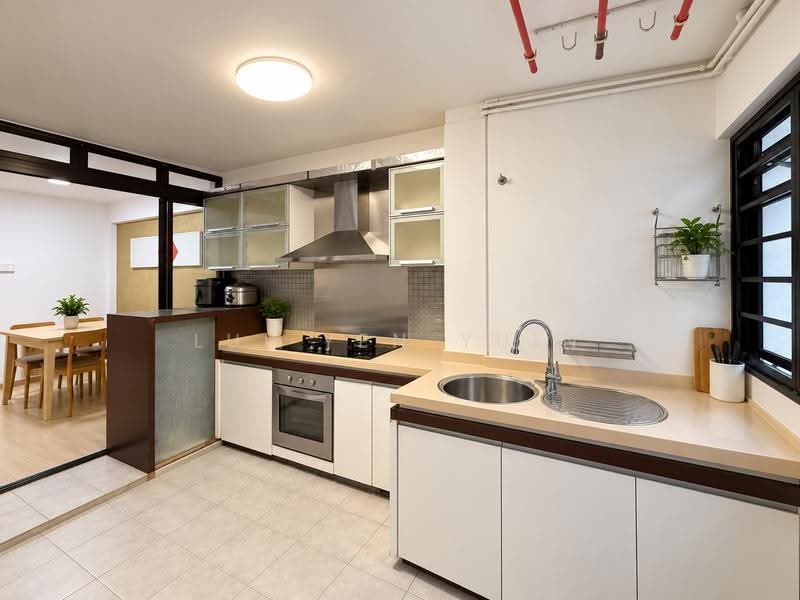 205 Clementi Avenue 6, 205 Clementi Avenue 6, Buona Vista / West Coast / Clementi New Town, 3 Bedrooms, 980 sqft, HDB Flat For Sale, by Lui Yen Yuin, 500287771 - Kitchen - PropertyGuru.com.sg