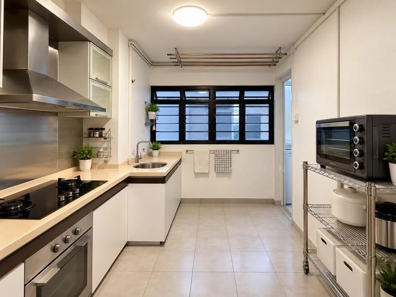 205 Clementi Avenue 6, 205 Clementi Avenue 6, Buona Vista / West Coast / Clementi New Town, 3 Bedrooms, 980 sqft, HDB Flat For Sale, by Lui Yen Yuin, 500287771 - Kitchen - PropertyGuru.com.sg