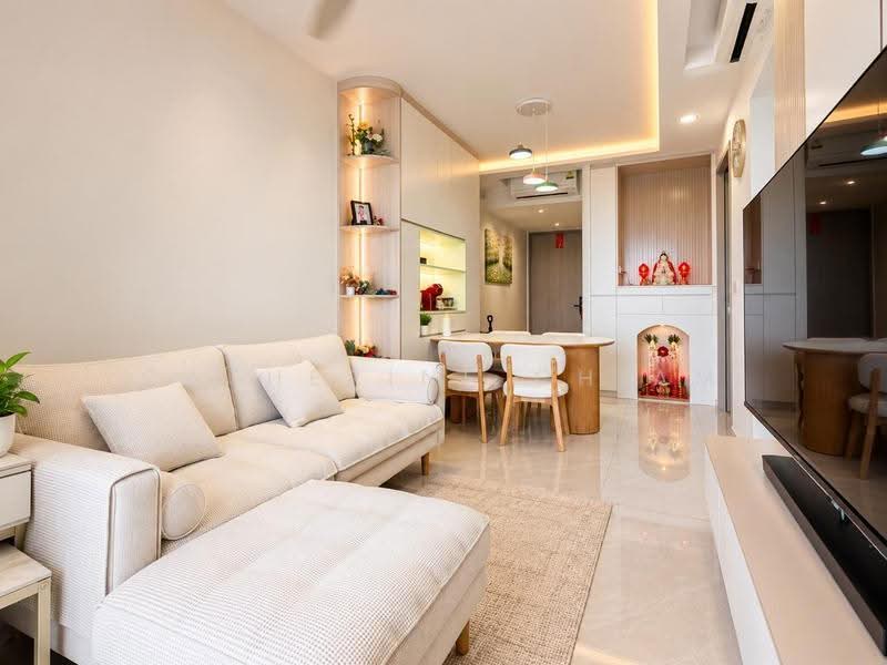 Dairy Farm Residences, 8 Dairy Farm Lane, Dairy Farm / Bukit Panjang / Choa Chu Kang, 3 Bedrooms, 1,012 sqft, Condominium For Sale, by Catherine Chiam, 500287775 - Living Room - PropertyGuru.com.sg