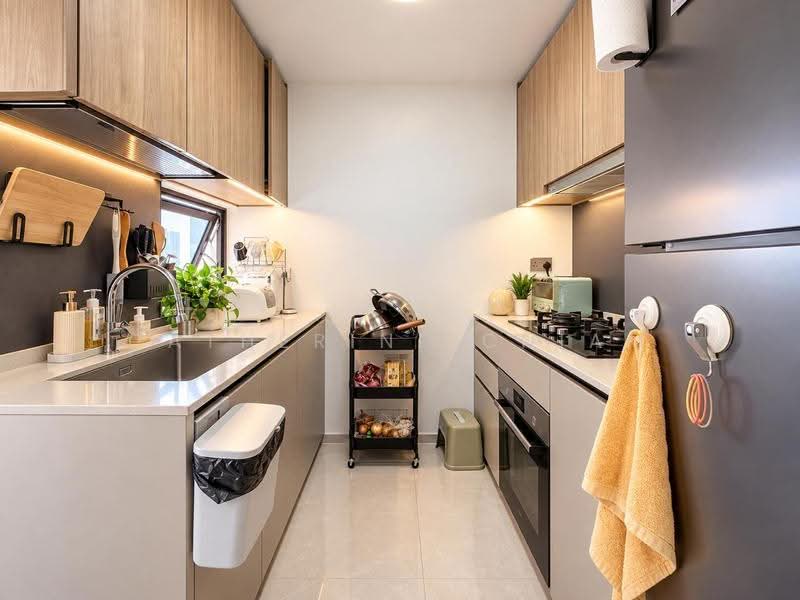 Dairy Farm Residences, 8 Dairy Farm Lane, Dairy Farm / Bukit Panjang / Choa Chu Kang, 3 Bedrooms, 1,012 sqft, Condominium For Sale, by Catherine Chiam, 500287775 - Kitchen - PropertyGuru.com.sg
