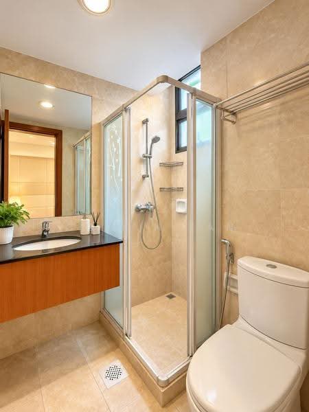 Seletaris, 501 Sembawang Road, Sembawang / Yishun, 3 Bedrooms, 1,550 sqft, Condominium For Rent, by Collin Tan, 500287845 - Bathroom - PropertyGuru.com.sg