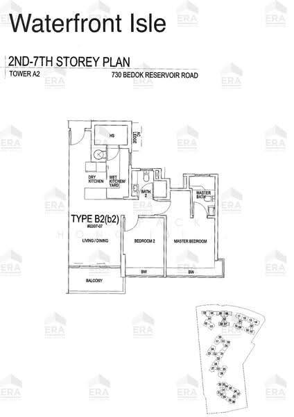 Waterfront Isle, 730 Bedok Reservoir Road, Bedok / Upper East Coast, 2 Bedrooms, 915 sqft, Condominium For Sale, by Ng Pack Hong (Bird) 伍保衡, 500287854 - PropertyGuru.com.sg