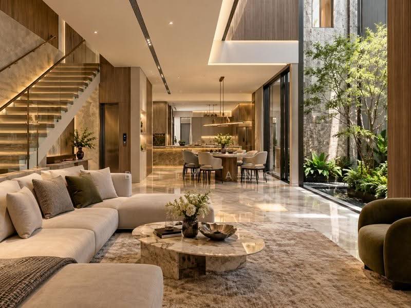 Thomson Brand New Terrace with Pool and Basement, Ang Mo Kio / Bishan / Thomson, 5 Bedrooms, 7,308 sqft, Terraced House For Sale, by Billy Ang, 500287868 - Living Room - PropertyGuru.com.sg
