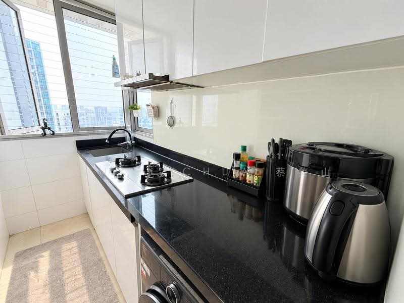 RiverBay, 23 Mar Thoma Road, Balestier / Toa Payoh, 2 Bedrooms, 785 sqft, Condominium For Rent, by Daniel Chua 蔡美山, 500287920 - Kitchen - PropertyGuru.com.sg