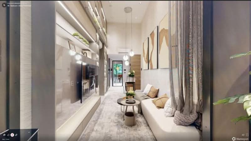 Blossoms By The Park, 9 Slim Barracks Rise, Buona Vista / West Coast / Clementi New Town, 1 Bedroom, 549 sqft, Condominium For Sale, by Elaine Tan, 500287926 - Living Room - PropertyGuru.com.sg