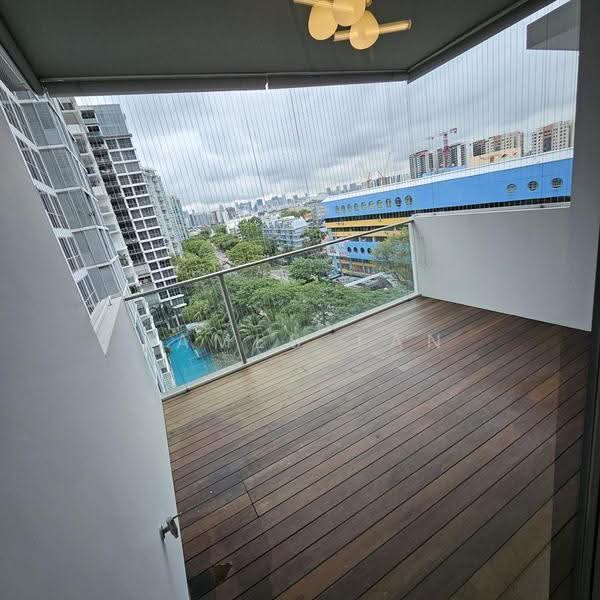 The Shore Residences, 81 Amber Road, East Coast / Marine Parade, 2 Bedrooms, 916 sqft, Condominium For Rent, by James Tan, 500287936 - Balcony - PropertyGuru.com.sg