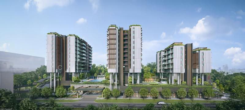 The Hill @ One-North, 15 Slim Barrack Rise, Buona Vista / West Coast / Clementi New Town, 2 Bedrooms, 732 sqft, Condominium For Rent, by Lucy Tan Loo Sie, 500287987 - Exterior - PropertyGuru.com.sg
