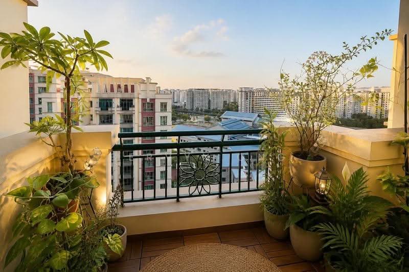 The Rivervale, 1 Rivervale Link, Hougang / Punggol / Sengkang, 3 Bedrooms, 1,335 sqft, Condominium For Sale, by Bervyn Ong, 500288019 - Balcony - PropertyGuru.com.sg